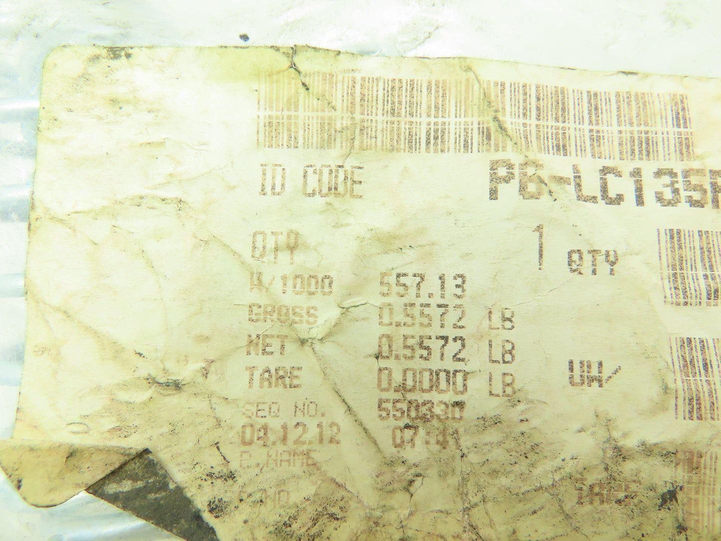 Lee Spring LC 135P 04 M Compression Spring 1.46 x 3.0 x 0.135" Lot of 5