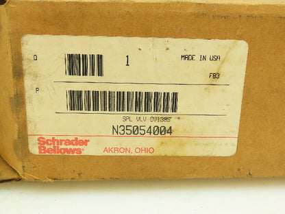 Bellows N35054004 Pneumatic Solenoid Valve 3-Way 1/2"NPT 140PSI 110/120V Coil