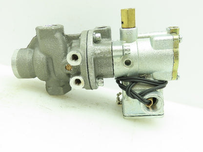 Bellows N35054004 Pneumatic Solenoid Valve 3-Way 1/2"NPT 140PSI 110/120V Coil