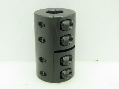 Ruland SPX-8-6-F Steel Rigid Shaft Coupling 2-Piece Clamp 1/2"x3/8"Bore Diameter