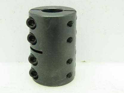 Ruland SPX-8-6-F Steel Rigid Shaft Coupling 2-Piece Clamp 1/2"x3/8"Bore Diameter