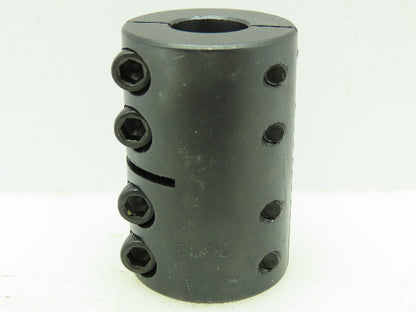 Ruland SPX-8-6-F Steel Rigid Shaft Coupling 2-Piece Clamp 1/2"x3/8"Bore Diameter