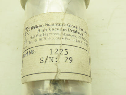 Wilson Scientific Glass Inc 1225 Steel Die Punch #15  1-1/8' Dia 2.9" Length