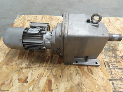 Nord 33N-71S/4 BRE5 Gearmotor 134.02:1 Ratio 230/460V .33HP 1710RPM 1-5/8"Shaft