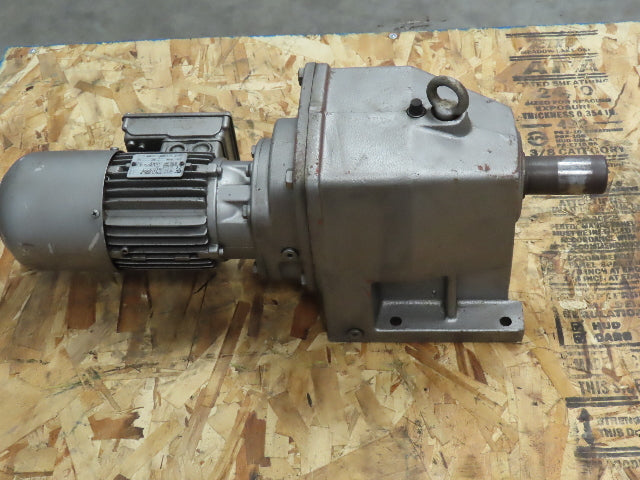 Nord 33N-71S/4 BRE5 Gearmotor 134.02:1 Ratio 230/460V .33HP 1710RPM 1-5/8"Shaft