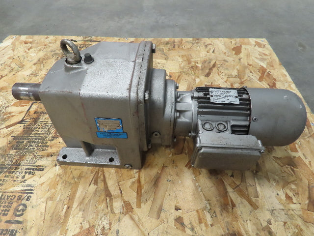 Nord 33N-71S/4 BRE5 Gearmotor 134.02:1 Ratio 230/460V .33HP 1710RPM 1-5/8"Shaft