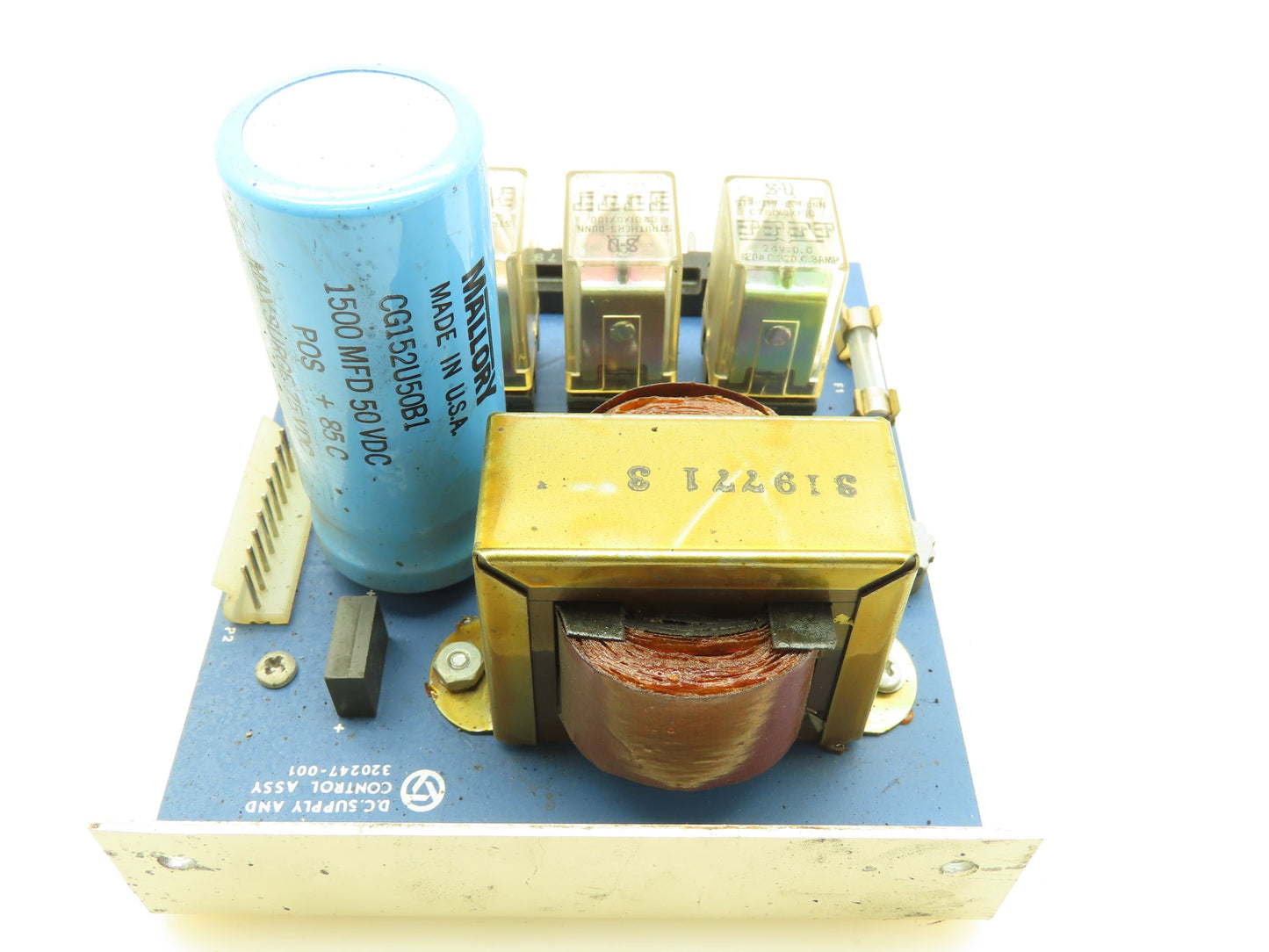 Colt Elox 320247-001 DC Supply Control Assembly 24VDC Removable Relay