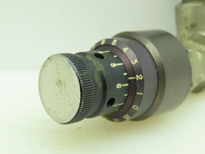 Parker Right Angle Metering /Shut-Off Valve 250 PSI  1/8" NPT