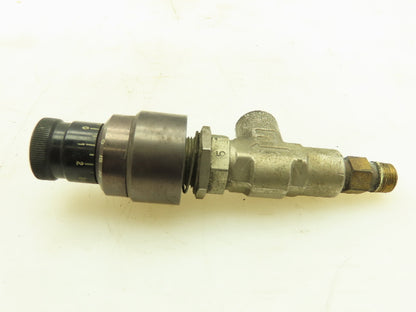 Parker 2F-H5A-V-B-TC Right Angle Metering /Shut-Off Valve 250 PSI  1/8" NPT