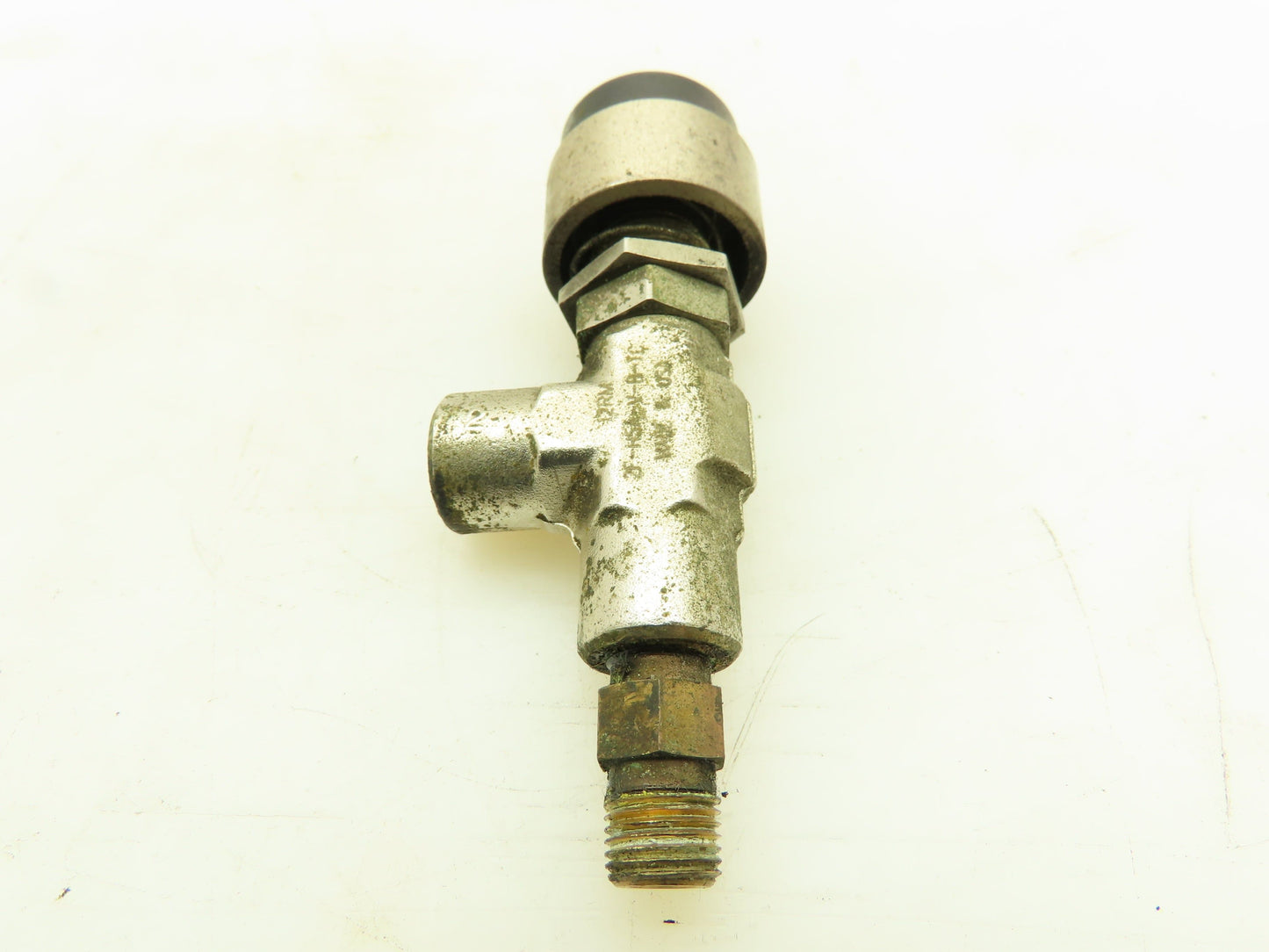 Parker 2F-H5A-V-B-TC Right Angle Metering /Shut-Off Valve 1/8" NPT