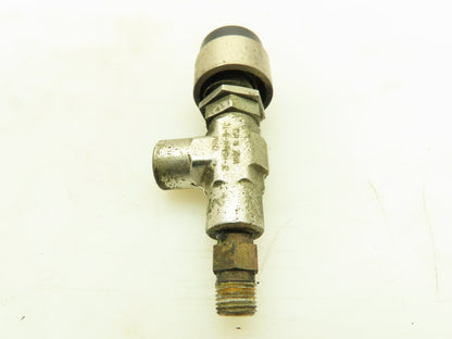 Parker 2F-H5A-V-B-TC Right Angle Metering /Shut-Off Valve 1/8" NPT