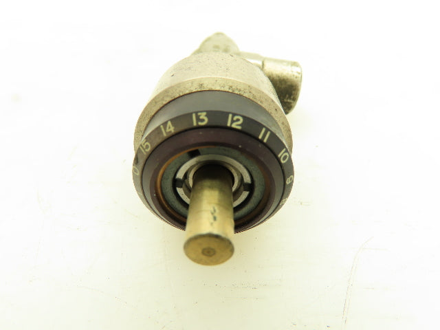 Parker 2F-H5A-V-B-TC Right Angle Metering /Shut-Off Valve 1/8" NPT