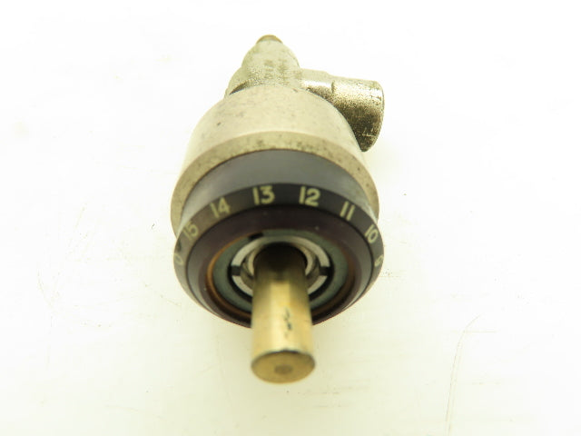 Parker 2F-H5A-V-B-TC Right Angle Metering /Shut-Off Valve 1/8" NPT