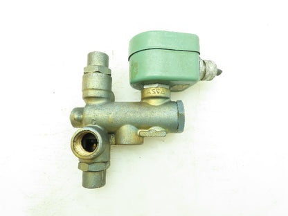 ASCO 8300D68RU Solenoid Valve 3-Way 1/2" NPT 120V 60 PSI Air Gas Water