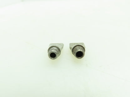 AGF Type 15 Oxy/Gas Fishtail Flame Burner Tip 5-Hole  1/4-27  LOT OF 2
