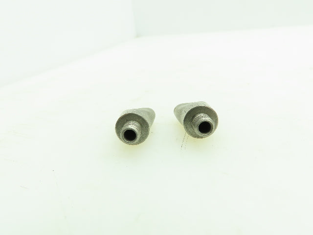 AGF Rapid Flame 1012F Oxy/Gas Fishtail Flame Burner Tip 5-Hole  1/4-27  LOT OF 2