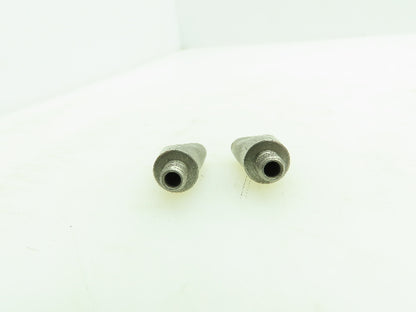 AGF Rapid Flame 1012F Oxy/Gas Fishtail Flame Burner Tip 5-Hole  1/4-27  LOT OF 2