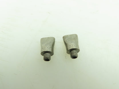 AGF Rapid Flame 1012F Oxy/Gas Fishtail Flame Burner Tip 5-Hole  1/4-27  LOT OF 2