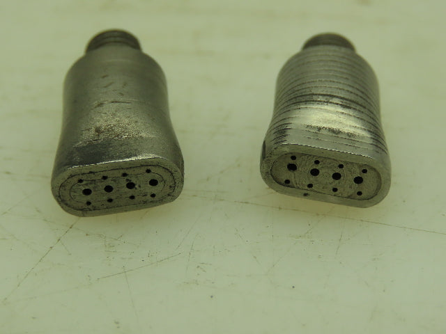 AGF Rapid Flame 1012 Oxy/Gas Fishtail Flame Burner Tip 4-Hole  1/4-27  LOT OF 2