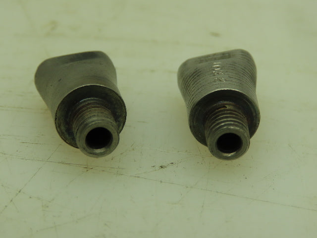 AGF Rapid Flame 1012 Oxy/Gas Fishtail Flame Burner Tip 4-Hole  1/4-27  LOT OF 2