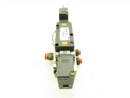SMC VFS3300-3FZ Solenoid Valve Pneumatic Air AC94-136V 3/8" Ports