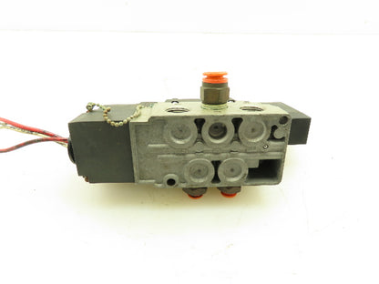 SMC VFS3300-3FZ Solenoid Valve Pneumatic Air AC94-136V 3/8" Ports