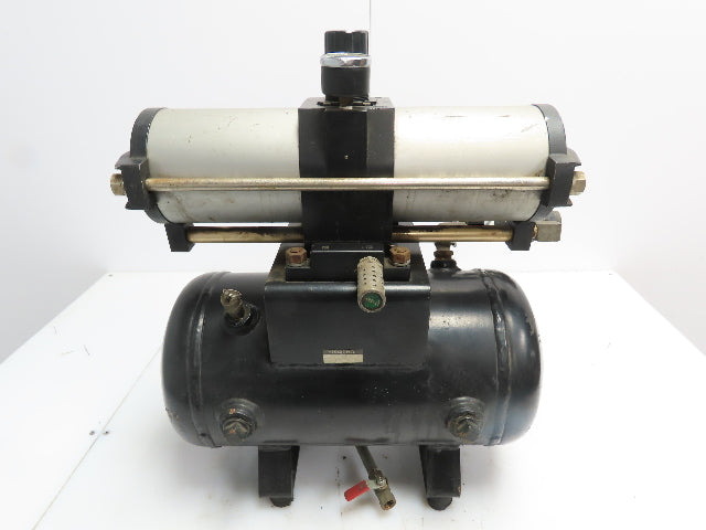 MPS BC2B Bootstrap Compressor Max inlet press. 150 PSIG Pneumatic Tank