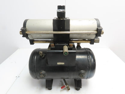 MPS BC2B Bootstrap Compressor Max inlet press. 150 PSIG Pneumatic Tank