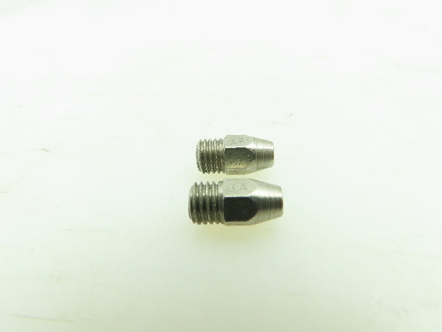 AGF 8A Oxy/Gas Single Hole Flame Burner Tip  1/4-27  LOT OF 2