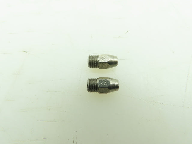 AGF 8A Oxy/Gas Single Hole Flame Burner Tip  1/4-27  LOT OF 2
