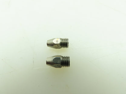 AGF 8N Oxy/Gas Single Hole Flame Burner Tip  1/4-27  LOT OF 2
