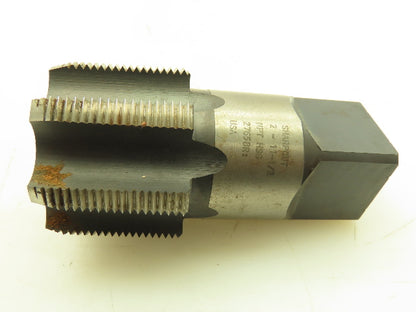 Sharpcut NPT HSG 2  11-1/2 High Speed Steel Standard 7 Flute 1.406"Sq Shank Dia.