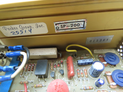Parker Group Spartan II E1498-02 Motor Control Unit 230VAC Only