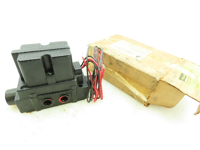 Parker SS40103701 Pneumatic Double Solenoid Cylinder Valve 5-Port 3/8" NPT 120V