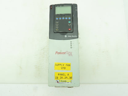 Allen Bradley 20BD011A0AYNANB0 /A PowerFlex 700 AC Drive 480V 7.5HP Broken Side
