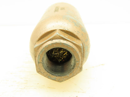 Schrader Bellows Pneumatic Silencer/Muffler 3/8"NPT 3-1/4"Long LOT OF 3