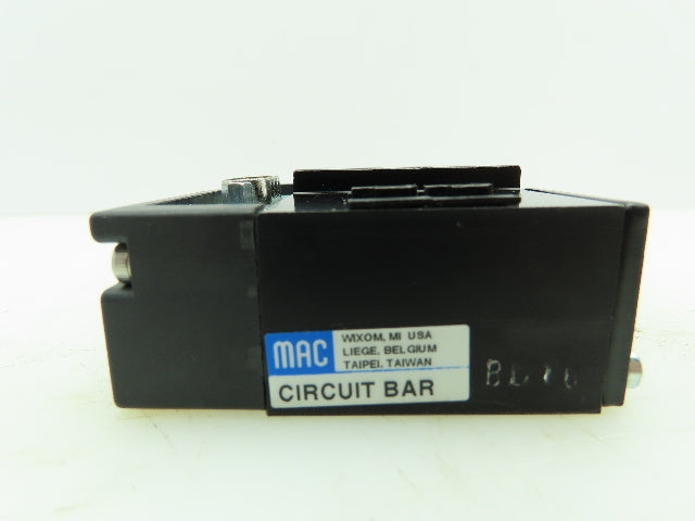 MAC ECF34B-00ABA-LA02 39000 Air Hydro Power Circuit Bar Manifold 9-Pin 1/8"NPT