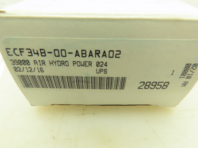 MAC ECF34B-00ABA-RA02 39000 Air Hydro Power Circuit Bar Manifold 9-Pin 1/8"NPT