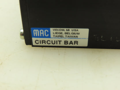 MAC ECF34B-00ABA-RA02 39000 Air Hydro Power Circuit Bar Manifold 9-Pin 1/8"NPT