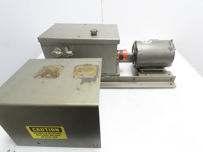 Baldor 1S4AAC 5 Gallon 1 Hp 1725RPM 3Ph 208-230/460V Hydraulic Power Unit