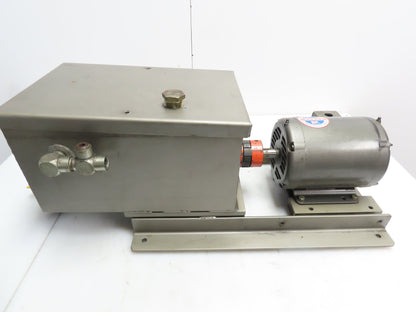 Baldor 1S4AAC 5 Gallon 1 Hp 1725RPM 3Ph 208-230/460V Hydraulic Power Unit