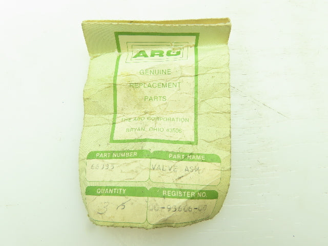 IR ARO 66035 Valve Seat Replacement Part for Regulator  LOT OF 2