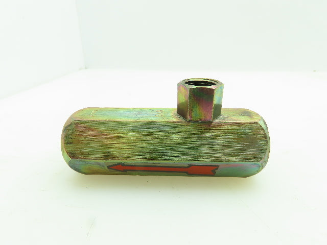 1/2" NPT Air / Gas Brass Check Valve  LOT OF 2