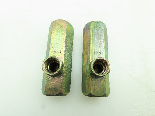 1/2" NPT Air / Gas Brass Check Valve  LOT OF 2