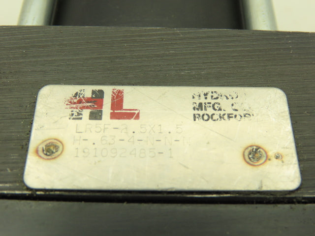 Hydro-Line LR5F-2.5X1.5 Pneumatic Double Acting Air Cylinder .5"Stroke 2.5"Bore