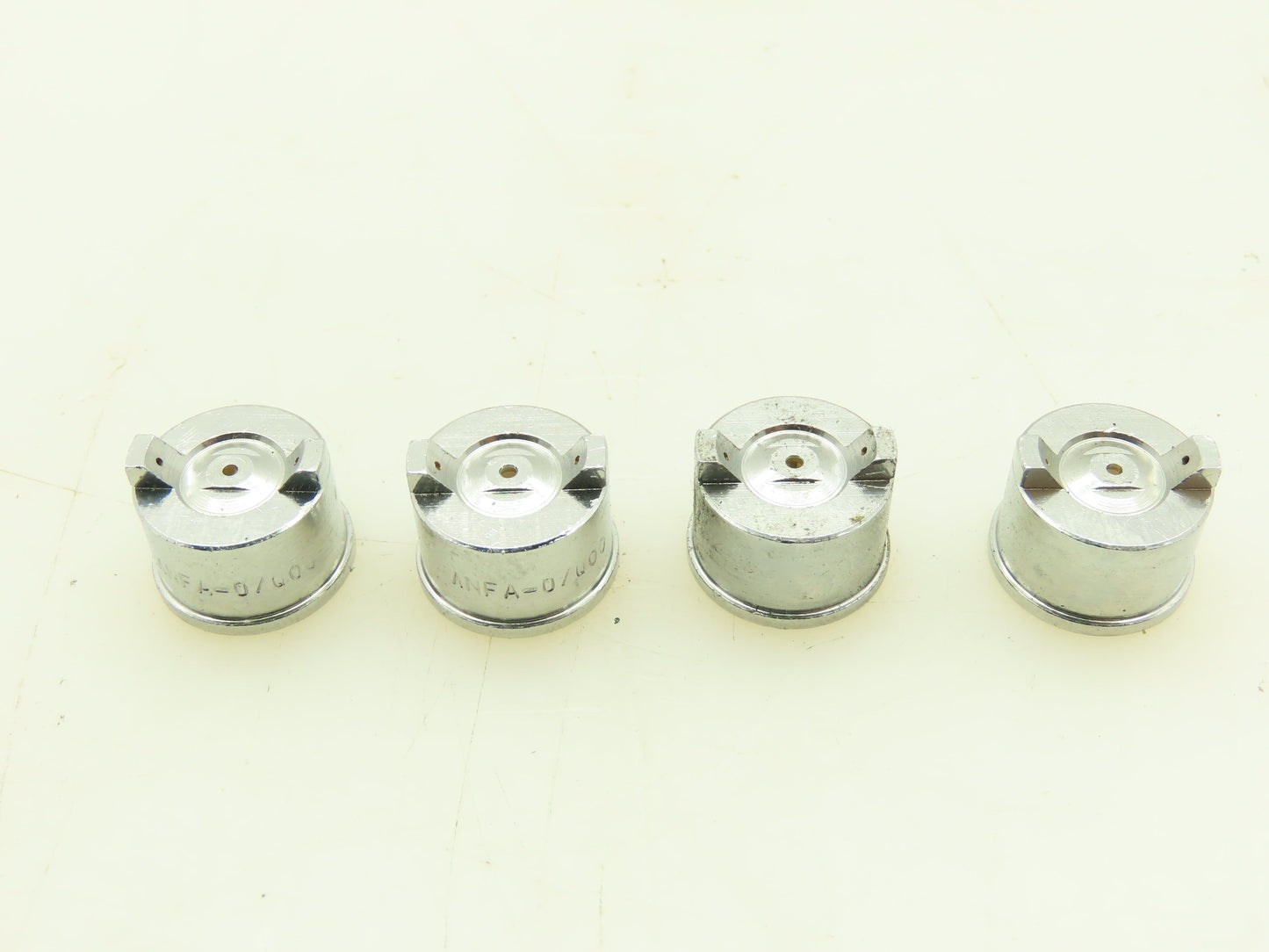 Paasche ANFA-000/0 Fan Air Cap 15mm ID 17.5mm OD  LOT OF 4