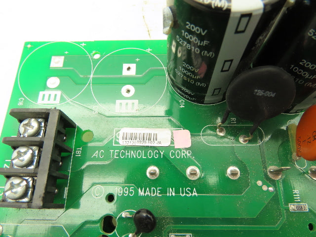 AC Technology Corp. 605-083B Circuit Board 6-Terminal 16-Small Pins 12-Tall Pins