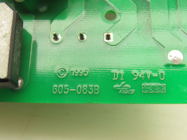 AC Technology Corp. 605-083B Circuit Board 6-Terminal 16-Small Pins 12-Tall Pins