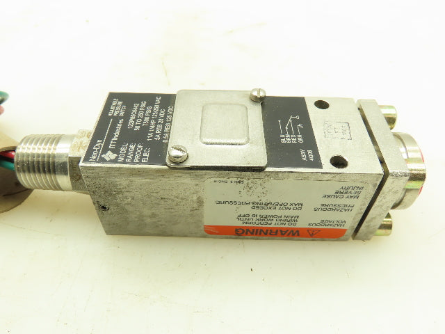 ITT Industries 122P85C6442 Neo-Dyn Adj. Pressure Switch 50-250PSI 125/250VAC