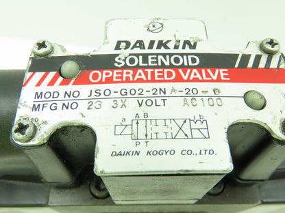 Daikin Kogyo Solenoid Controlled Hydraulic Valve Stack W/ Check and Reducing